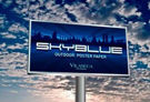 Bild von SkyBlue Posterpapier 120