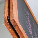 Picture of M&T Displays A Board "Wooden Stopper"