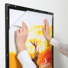 Bild von M&T Displays Klapprahmen LED - LEDbox Magneco