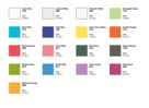 Crylux design colour specifications
