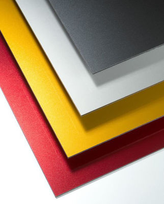 Bild von DIBOND®metallics Aluminium-Verbundplatten