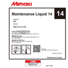 Picture of Mimaki Maintenance Catrige 14