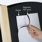 Picture of M&T Displays Wood Outdoor A Board