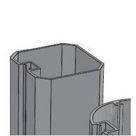 Picture of Alusign Outdoor Square Post Profile, 1 track
